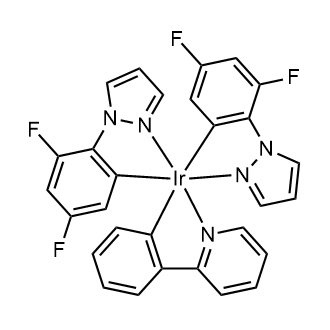 (OC-6-43)-Bis[3,5-difluoro-2-(1H-pyrazol-1-yl-κN2)phenyl-κC][2-(2-pyridinyl-κN)phenyl-κC]iridium|CS-0213884
