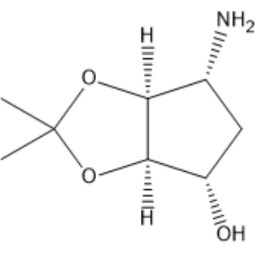 (3aR,4S,6R,6aS)-6-Amino-2,2-dimethyltetrahydro-3aH-cyclopenta[d][1,3]dioxol-4-ol Ticagrelor Impurity|CS-0213951