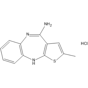 2-Methyl-10H-benzo[b]thieno[2,3-e][1,4]diazepin-4-amine hydrochloride Olanzapine Impurity|CS-0213983