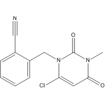2-((6-Chloro-3-methyl-2,4-dioxo-3,4-dihydropyrimidin-1(2H)-yl)methyl)benzonitrile Alogliptin Impurity|CS-0214037