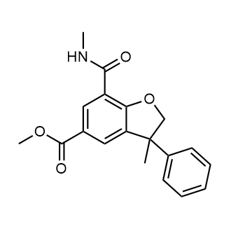 Methyl 3-methyl-7-(methylcarbamoyl)-3-phenyl-2,3-dihydrobenzofuran-5-carboxylate|CS-0214203