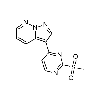 3-[2-(Methylsulfonyl)-4-pyrimidinyl]pyrazolo[1,5-b]pyridazine|CS-0214241