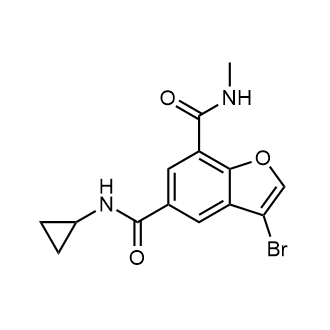 3-Bromo-N5-cyclopropyl-N7-methylbenzofuran-5,7-dicarboxamide|CS-0214284