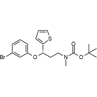 (S)-tert-Butyl (3-(3-bromophenoxy)-3-(thiophen-2-yl)propyl)(methyl)carbamate|CS-0214301