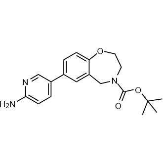 tert-Butyl 7-(6-aminopyridin-3-yl)-2,3-dihydrobenzo[f][1,4]oxazepine-4(5H)-carboxylate|CS-0214363