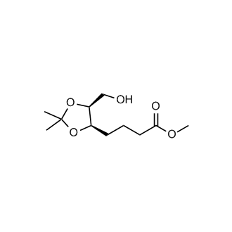 Methyl 4-((4R,5S)-5-(hydroxymethyl)-2,2-dimethyl-1,3-dioxolan-4-yl)butanoate|CS-0214388