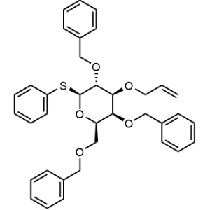 Phenyl 3-O-Allyl-2,4,6-tri-O-benzyl-1-thio-β-D-galactopyranoside|CS-0214483