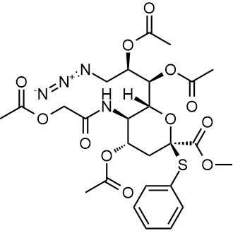 Neu5GcAc[1Me,478Ac,9N3]-β-SPh|CS-0214495
