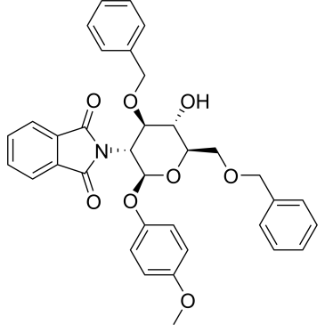 4-Methoxyphenyl 3,6-Di-O-benzyl-2-deoxy-2-phthalimido-β-D-glucopyranoside|CS-0214508