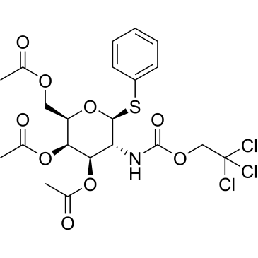 Phenyl 3,4,6-Tri-O-acetyl-2-deoxy-1-thio-2-(2,2,2-trichloroethoxyformamido)-β-D-galactopyranoside|CS-0214577
