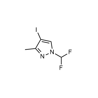 1-(Difluoromethyl)-4-iodo-3-methyl-1h-pyrazole|CS-0215312