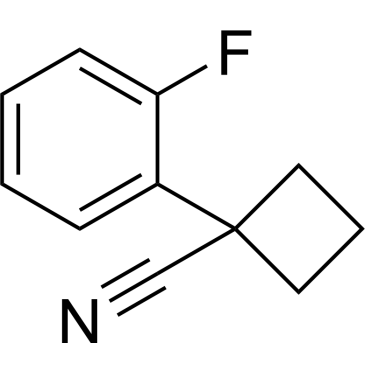 1-(2-Fluorophenyl)cyclobutane-1-carbonitrile|CS-0215545
