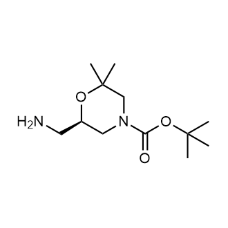 tert-Butyl (6r)-6-(aminomethyl)-2,2-dimethylmorpholine-4-carboxylate|CS-0217435