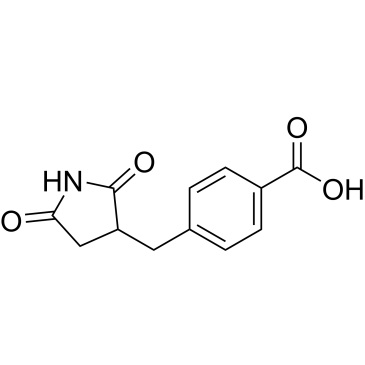 4-[(2,5-dioxopyrrolidin-3-yl)methyl]benzoic acid|CS-0217776