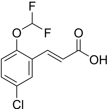 (2E)-3-[5-chloro-2-(difluoromethoxy)phenyl]prop-2-enoic acid|CS-0218102