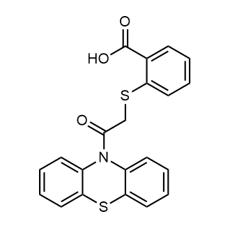 2-[[2-oxo-2-(10H-phenothiazin-10-yl)ethyl]thio]-Benzoic acid|CS-0218149