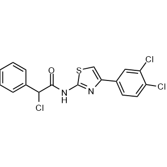 2-Chloro-N-[4-(3,4-dichlorophenyl)-1,3-thiazol-2-yl]-2-phenylacetamide|CS-0218803