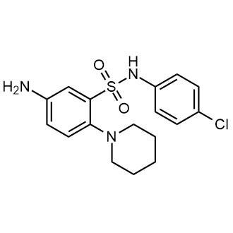5-Amino-N-(4-chlorophenyl)-2-(piperidin-1-yl)benzene-1-sulfonamide|CS-0218885