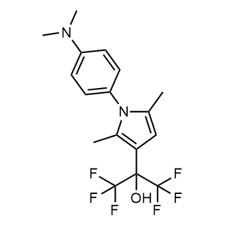 2-{1-[4-(dimethylamino)phenyl]-2,5-dimethyl-1H-pyrrol-3-yl}-1,1,1,3,3,3-hexafluoropropan-2-ol|CS-0219075