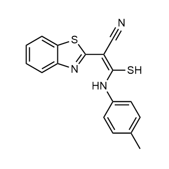 2-(1,3-Benzothiazol-2-yl)-3-[(4-methylphenyl)amino]-3-sulfanylprop-2-enenitrile|CS-0219102
