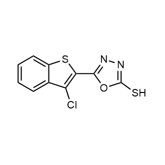 5-(3-Chloro-1-benzothiophen-2-yl)-1,3,4-oxadiazole-2-thiol|CS-0219144