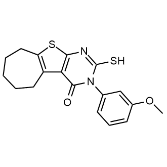 1,2,3,5,6,7,8,9-Octahydro-3-(3-methoxyphenyl)-2-thioxo-4H-cyclohepta[4,5]thieno[2,3-d]pyrimidin-4-one|CS-0219196