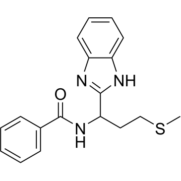 N-[1-(1H-1,3-benzodiazol-2-yl)-3-(methylsulfanyl)propyl]benzamide|CS-0219384