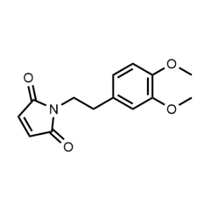 1-[2-(3,4-dimethoxyphenyl)ethyl]-2,5-dihydro-1H-pyrrole-2,5-dione|CS-0219386