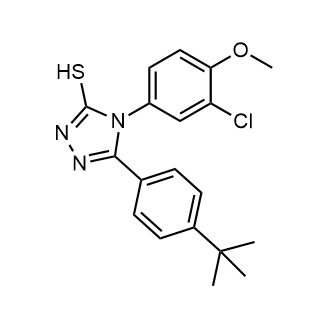 5-(4-Tert-butylphenyl)-4-(3-chloro-4-methoxyphenyl)-4H-1,2,4-triazole-3-thiol|CS-0219640