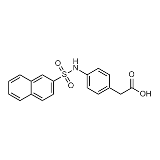 2-[4-(naphthalene-2-sulfonamido)phenyl]acetic acid|CS-0219672