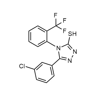 5-(3-Chlorophenyl)-4-[2-(trifluoromethyl)phenyl]-4H-1,2,4-triazole-3-thiol|CS-0219708
