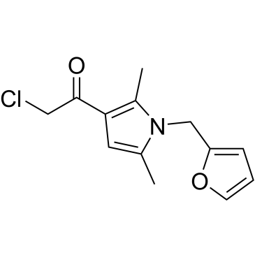 2-Chloro-1-[1-(2-furanylmethyl)-2,5-dimethyl-1H-pyrrol-3-yl]ethanone|CS-0219769