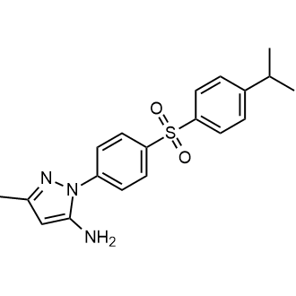 3-Methyl-1-{4-[4-(propan-2-yl)benzenesulfonyl]phenyl}-1H-pyrazol-5-amine|CS-0219789