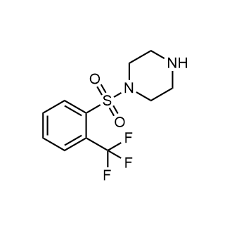 1-[2-(trifluoromethyl)benzenesulfonyl]piperazine|CS-0219799