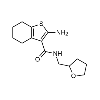 2-Amino-4,5,6,7-tetrahydro-N-[(tetrahydro-2-furanyl)methyl]benzo[b]thiophene-3-carboxamide|CS-0219871