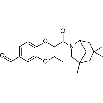 3-Ethoxy-4-(2-oxo-2-{1,3,3-trimethyl-6-azabicyclo[3.2.1]octan-6-yl}ethoxy)benzaldehyde|CS-0220075