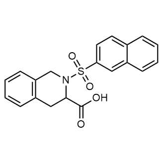 2-(Naphthalene-2-sulfonyl)-1,2,3,4-tetrahydroisoquinoline-3-carboxylic acid|CS-0220106