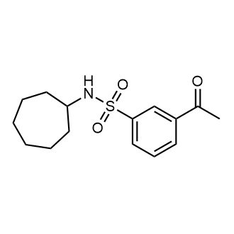 3-Acetyl-n-cycloheptylbenzene-1-sulfonamide|CS-0220405