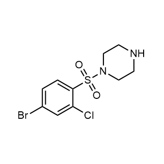 1-(4-Bromo-2-chlorobenzenesulfonyl)piperazine|CS-0220664