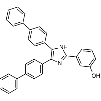 3-[4,5-bis(4-phenylphenyl)-1h-imidazol-2-yl]phenol|CS-0220725