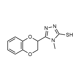 5-(2,3-Dihydro-1,4-benzodioxin-2-yl)-2,4-dihydro-4-methyl-3H-1,2,4-triazole-3-thione|CS-0220766