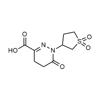 1,4,5,6-Tetrahydro-6-oxo-1-(tetrahydro-1,1-dioxido-3-thienyl)-3-pyridazinecarboxylic acid|CS-0220830