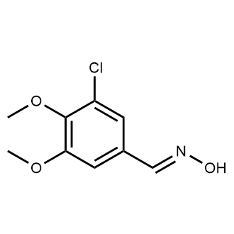(E)-3-chloro-4,5-dimethoxybenzaldehyde oxime|CS-0220905