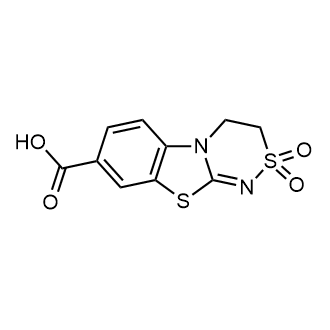 [1,2,4]Thiadiazino[3,4-b]benzothiazole-8-carboxylic acid, 3,4-dihydro-, 2,2-dioxide|CS-0220920