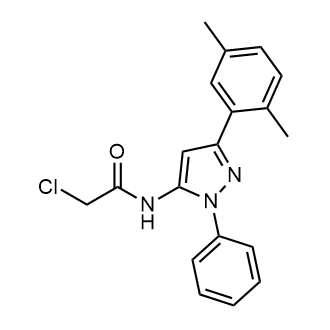 2-Chloro-n-[3-(2,5-dimethylphenyl)-1-phenyl-1h-pyrazol-5-yl]acetamide|CS-0221230