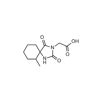 2-(6-Methyl-2,4-dioxo-1,3-diazaspiro[4.5]decan-3-yl)acetic acid|CS-0221280