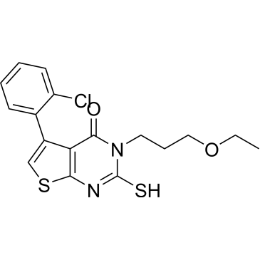 5-(2-Chlorophenyl)-3-(3-ethoxypropyl)-2-sulfanyl-3h,4h-thieno[2,3-d]pyrimidin-4-one|CS-0221538