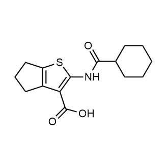 2-Cyclohexaneamido-4h,5h,6h-cyclopenta[b]thiophene-3-carboxylic acid|CS-0221592