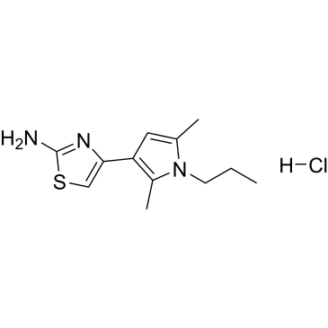 4-(2,5-Dimethyl-1-propyl-1h-pyrrol-3-yl)-1,3-thiazol-2-amine hydrochloride|CS-0221628