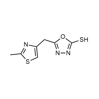 5-[(2-methyl-1,3-thiazol-4-yl)methyl]-1,3,4-oxadiazole-2-thiol|CS-0221663